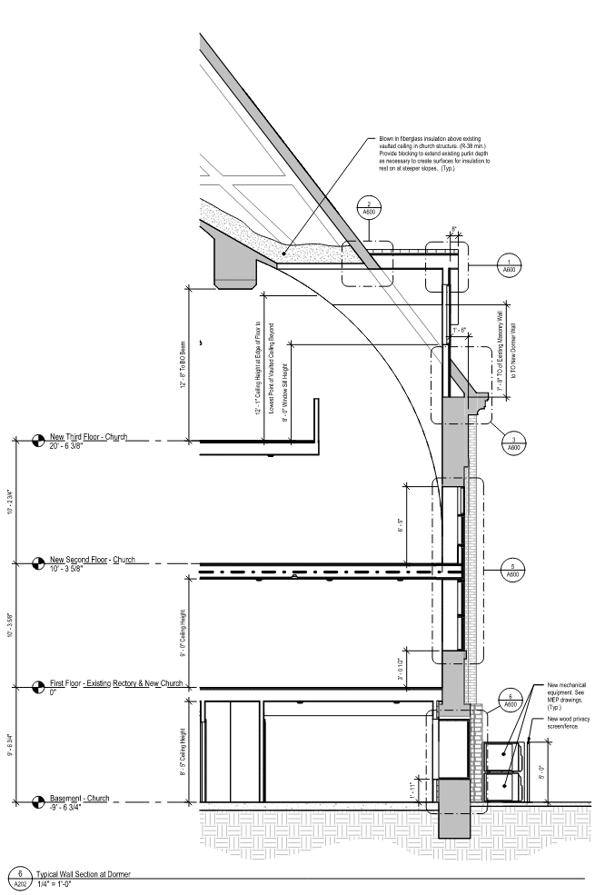 1032 N Front Detail Section
